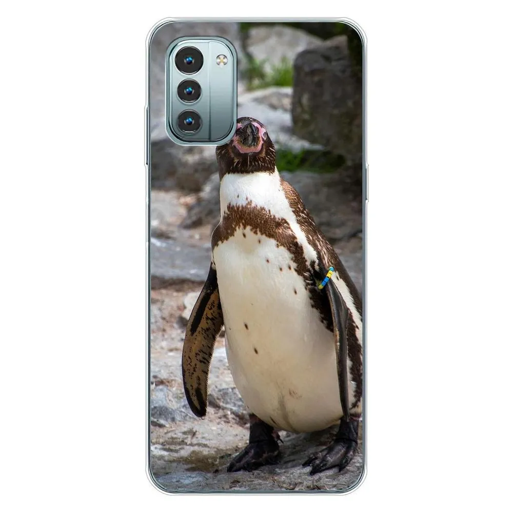 König Design Hülle Handy Schutz für Nokia G11 Case Cover Tasche Bumper Etuis Backcover TPU (Nokia G11)