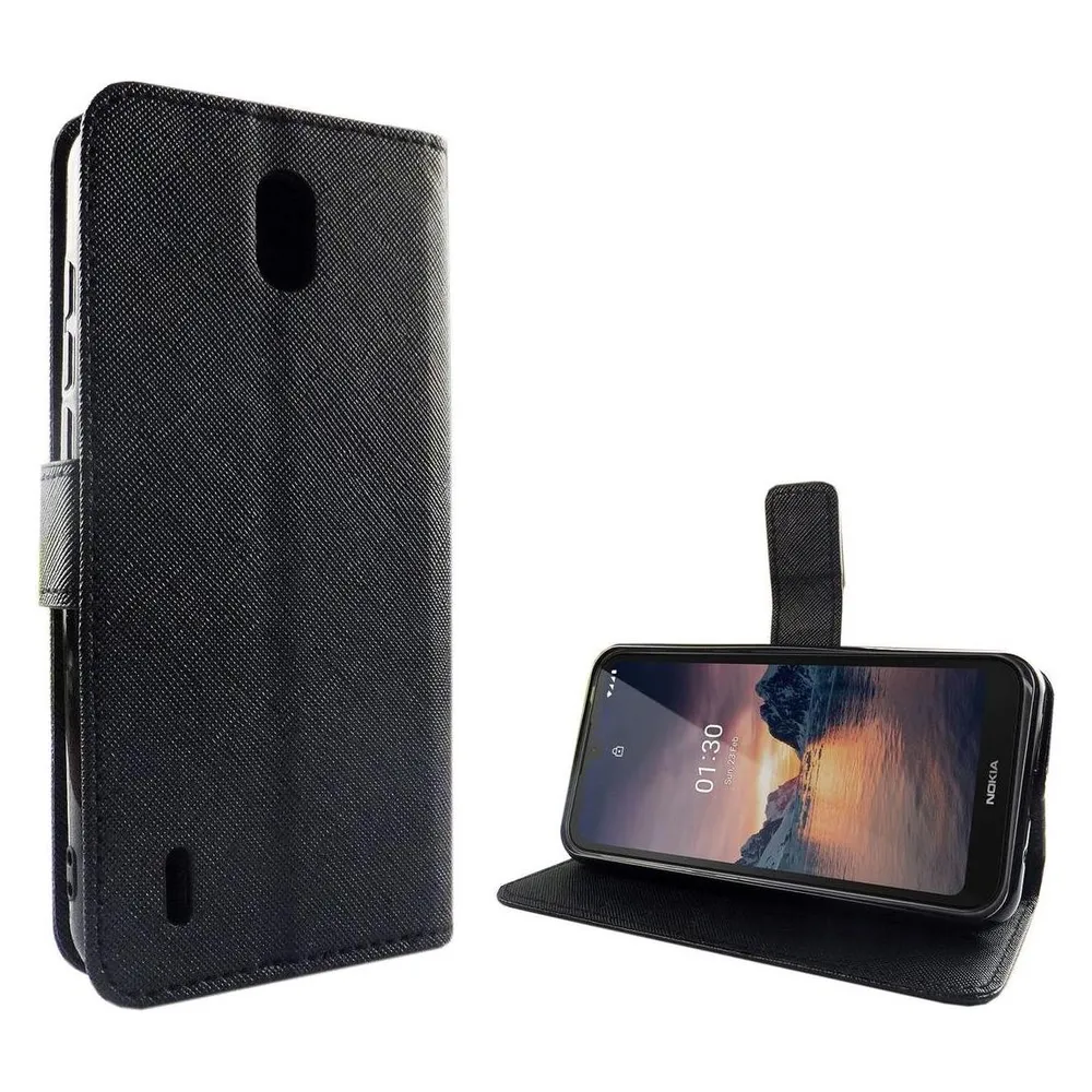 König Design Hülle Handy Schutz für Nokia 1.3 Case Cover Tasche Wallet Etui Handyhülle Bumper (Nokia 1.3)
