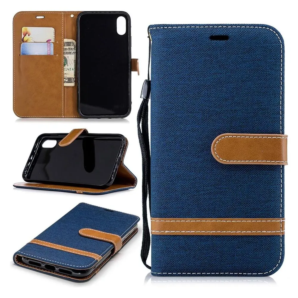 König Design Hülle Handy Schutz für Apple iPhone XR Case Cover Tasche Wallet Etui Handyhülle (Apple iPhone XR)