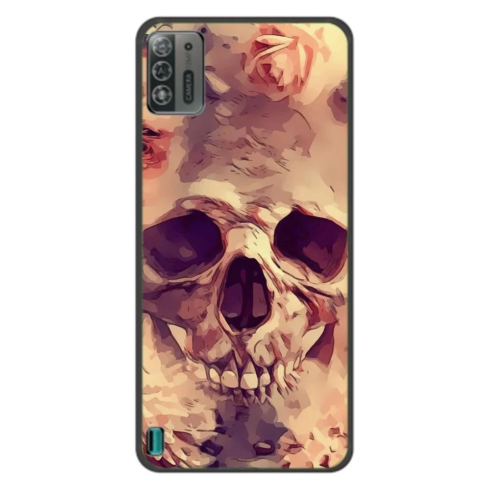 König Design Hülle Handy Schutz für ZTE Blade A52 Lite Case Cover Tasche Bumper Etuis TPU Neu (ZTE Blade A52 Lite)
