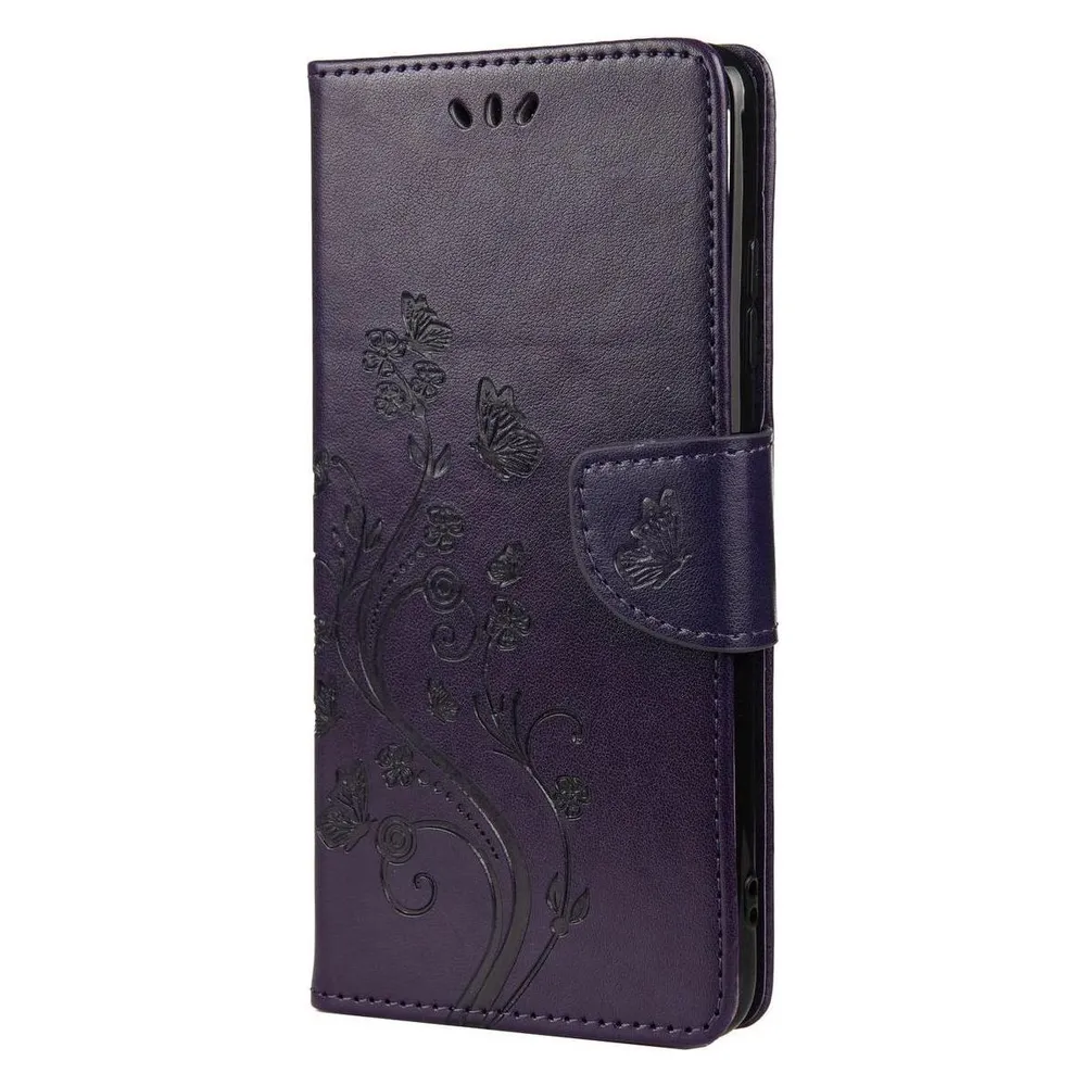 König Design Hülle Handy Schutz für Samsung Galaxy A22 5G Case Cover Tasche Etuis Violett Neu (Samsung Galaxy A22 5G)