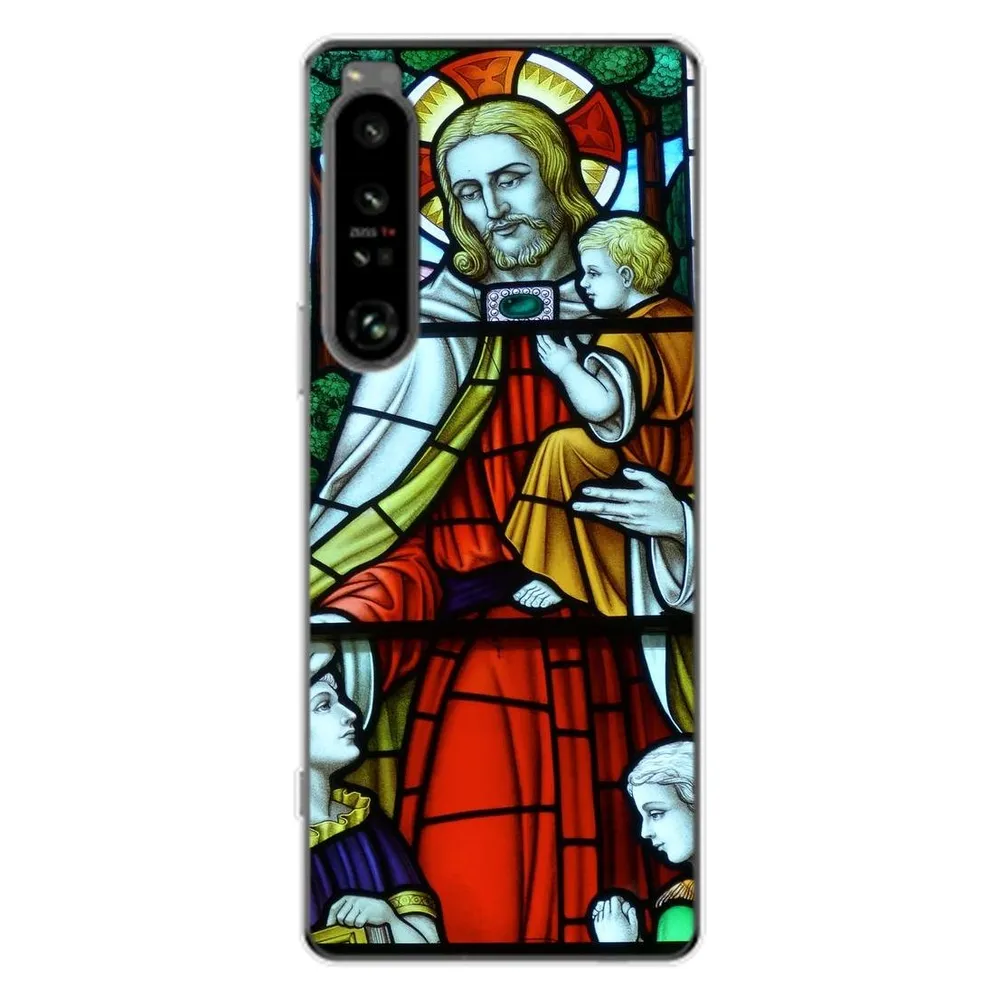 König Design Hülle Handy Schutz für Sony Xperia 1 IV Case Cover Tasche Bumper Etuis TPU Neu (Sony Xperia 1 IV)