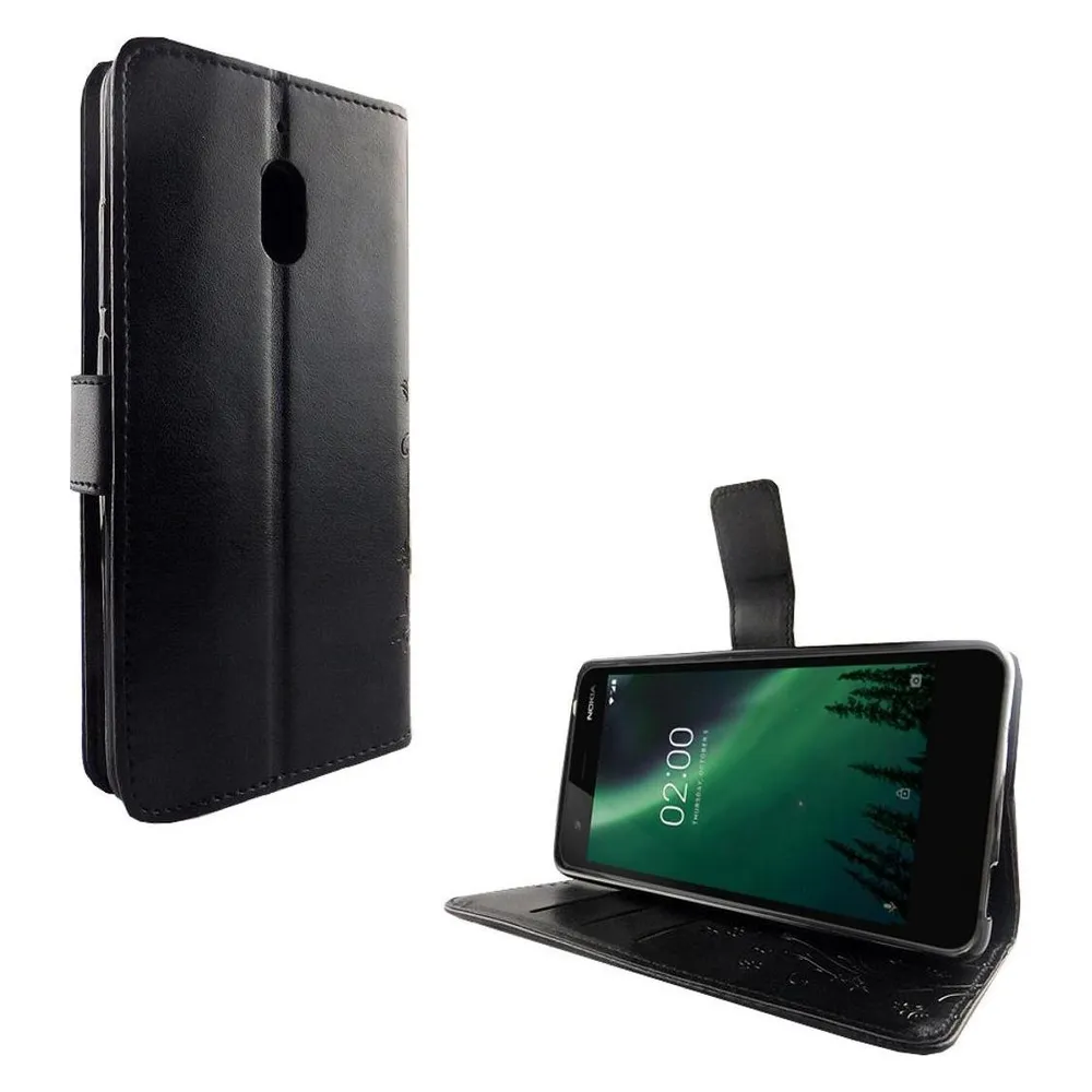 König Design Hülle Handy Schutz für Nokia 2.1 Case Cover Tasche Wallet Etui Handyhülle Bumper (Nokia 2.1)