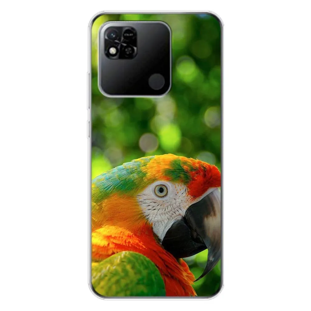 König Design Hülle Handy Schutz für Xiaomi Redmi 10A Case Cover Tasche Bumper Etuis TPU Neu (Xiaomi Redmi 10A)