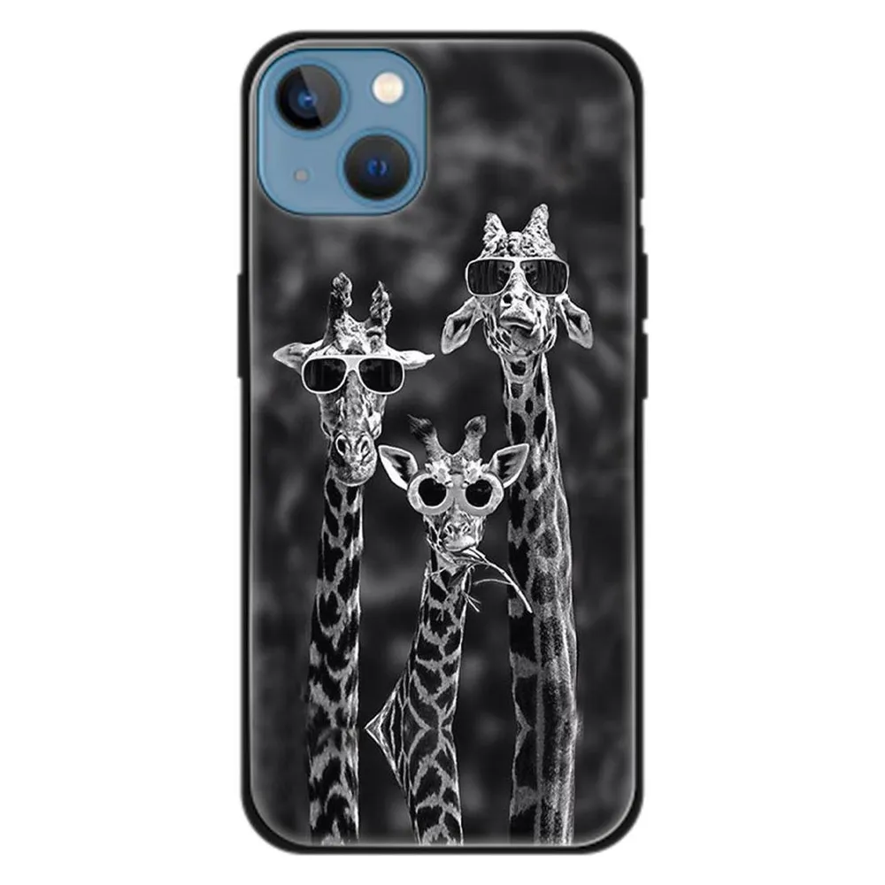 König Design Hülle Handy Schutz für Apple iPhone 13 Case Cover Tasche Bumper Etuis TPU Neu (Apple iPhone 13)