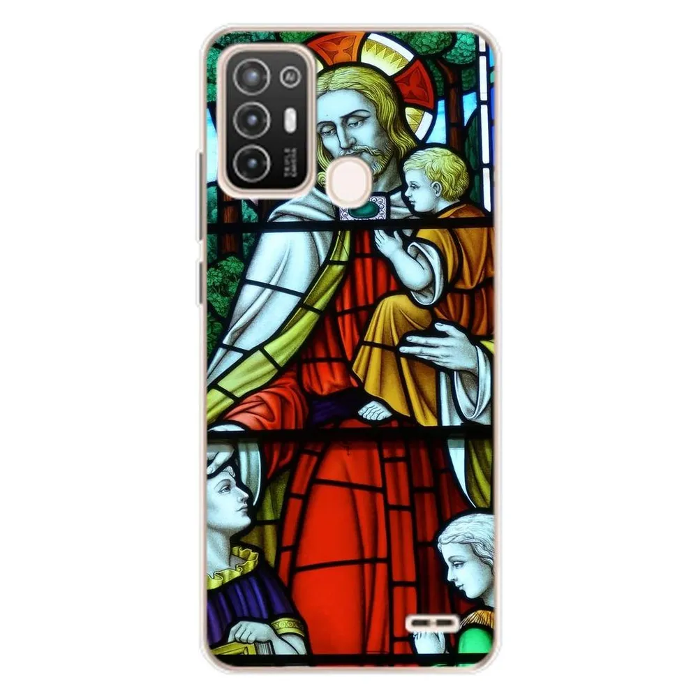 König Design Hülle Handy Schutz für ZTE Blade A52 Case Cover Tasche Bumper Etuis Backcover (ZTE Blade A52)