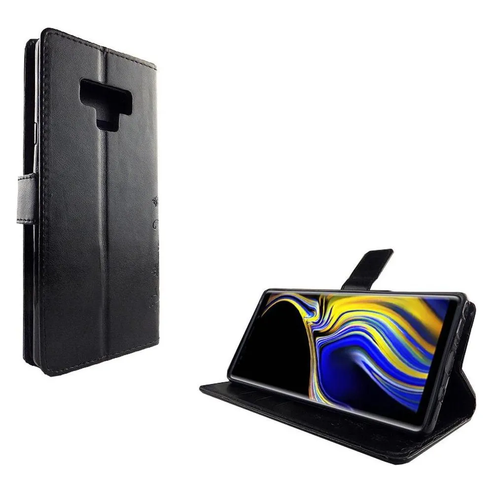 König Design Hülle Handy Schutz für Samsung Galaxy Note 9 Case Cover Tasche Wallet Etui Neu (Samsung Galaxy Note 9)