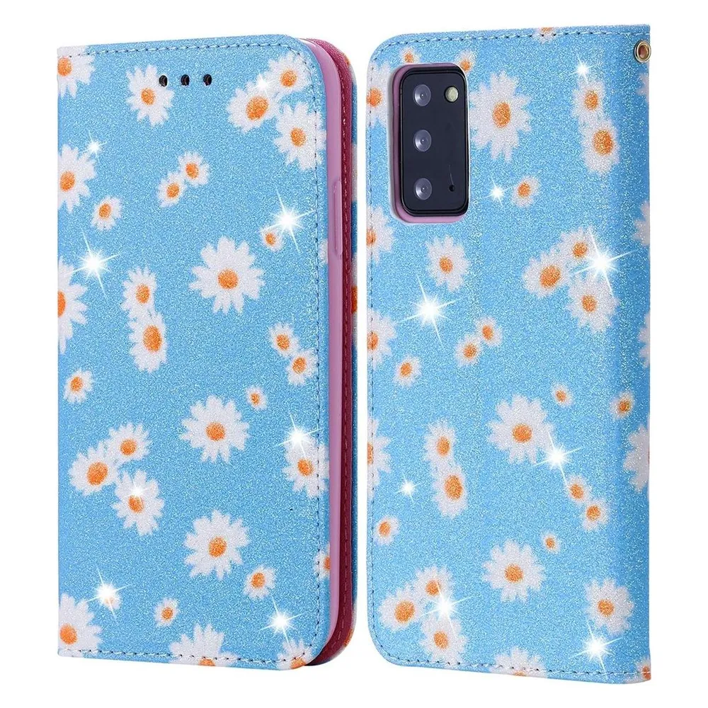 König Design Hülle Handy Schutz für Samsung Galaxy Note 20 Case Flip Cover Tasche Etuis Blau (Samsung Galaxy Note 20)