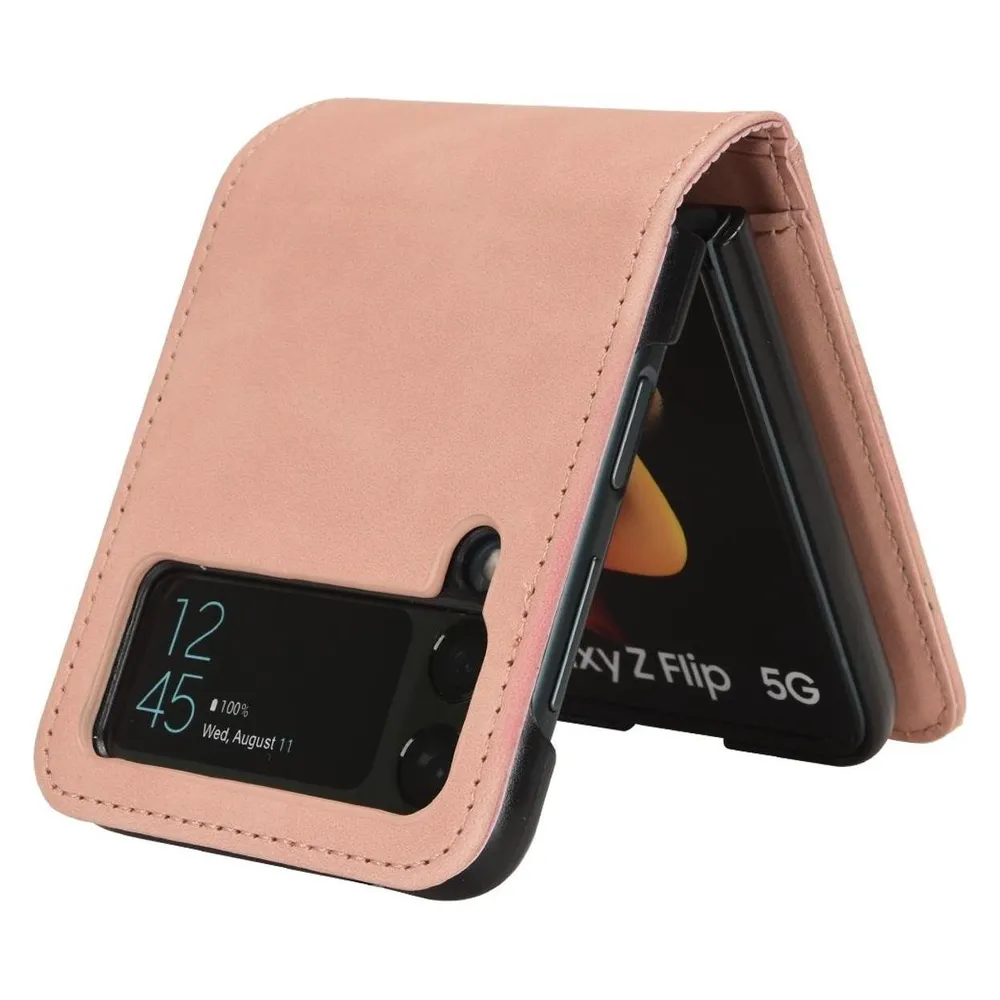 König Design Hülle Handy Schutz für Samsung Galaxy Z Flip3 Flip4 5G Case Cover Tasche Etuis (Samsung Galaxy Z Flip3 5G)