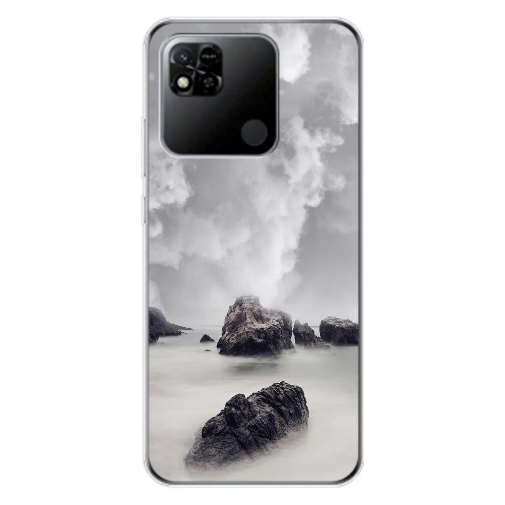 König Design Hülle Handy Schutz für Xiaomi Redmi 10A Case Cover Tasche Bumper Etuis TPU Neu (Xiaomi Redmi 10A)