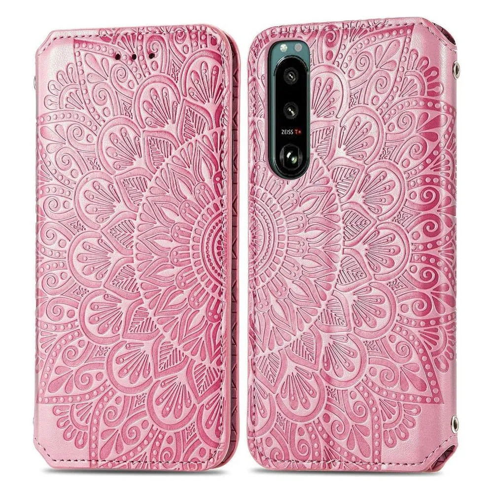 König Design Hülle Handy Schutz für Sony Xperia 5 III Case Flip Cover Tasche Etuis Bumper (Sony Xperia 5 III)