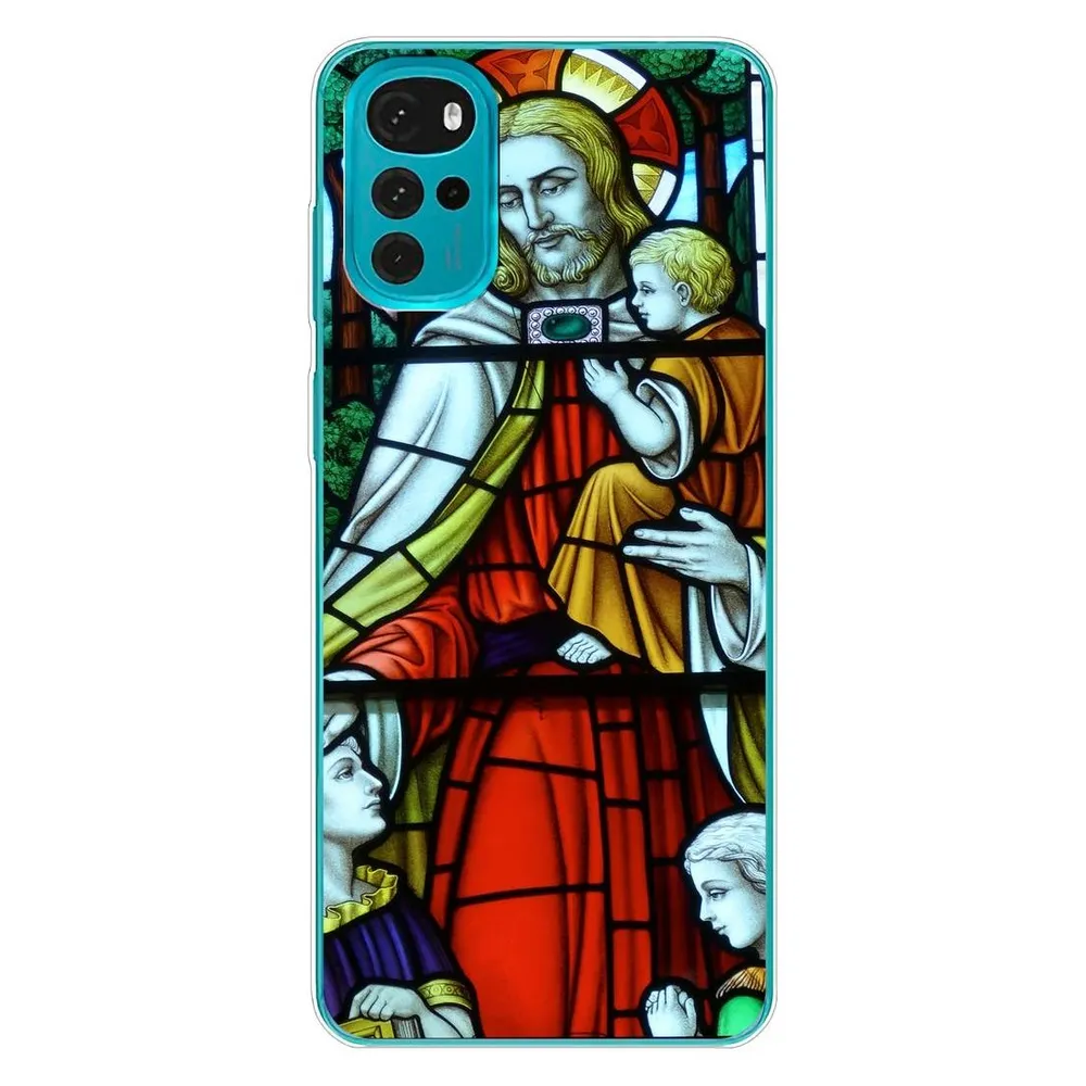 König Design Hülle Handy Schutz für Motorola Moto G22 Case Cover Tasche Bumper Etuis TPU Neu (Motorola Moto G22)