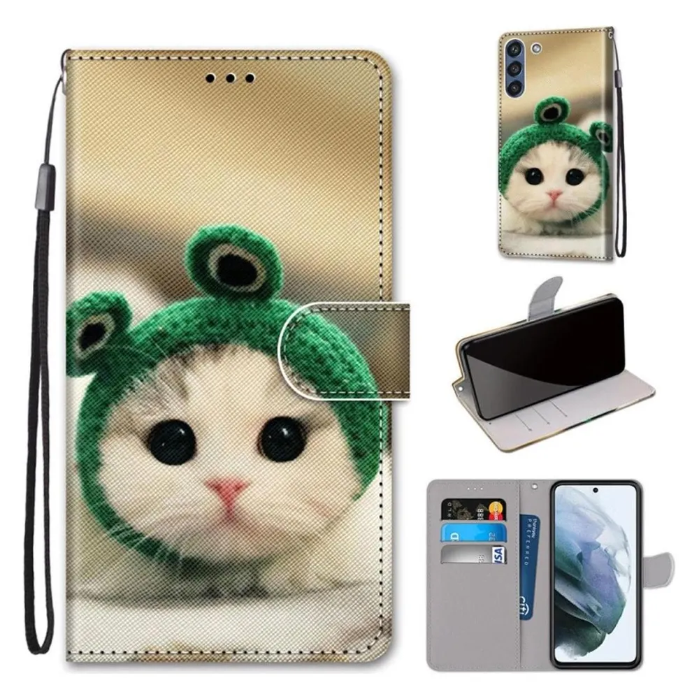 König Design Hülle Handy Schutz für Samsung Galaxy S21 FE Case Flip Cover Tasche Etui Bumper (Samsung Galaxy S21 FE)