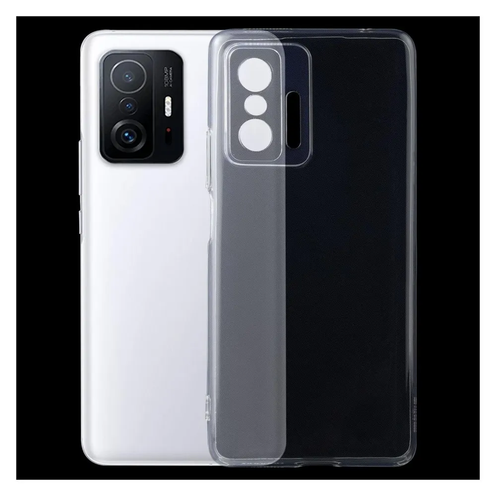 König Design Hülle Handy Schutz für Xiaomi Mi 11T 11T Pro Case Cover Tasche Etuis Transparent (Xiaomi Mi 11T Pro)