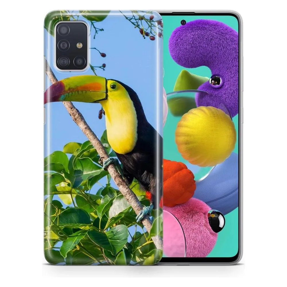 König Design Hülle Handy Schutz für Samsung Galaxy A50 Case Cover Tasche Bumper Etuis TPU Neu (Samsung Galaxy A50)