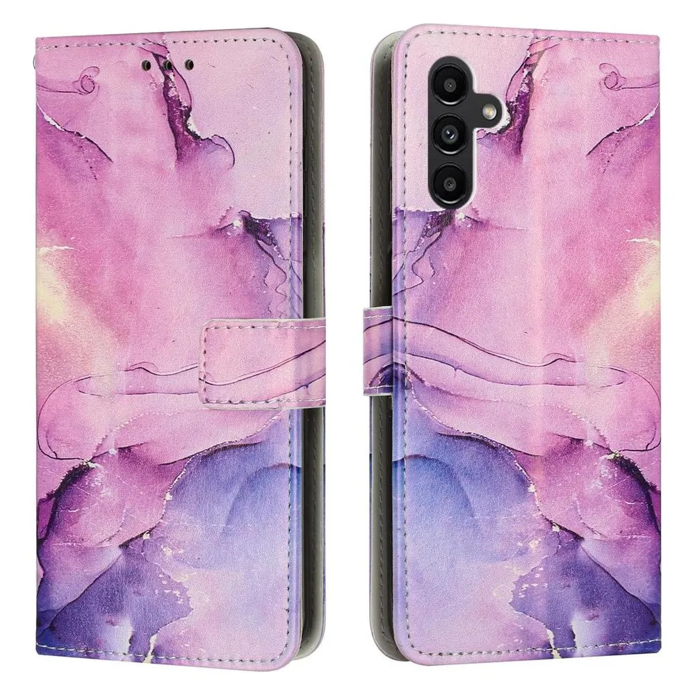 König Design Hülle Handy Schutz für Samsung Galaxy A04e A34 A54 Case Cover Marmor Tasche Etui (Samsung Galaxy A04e, Samsung Galaxy A34 5G, Samsung Galaxy A54 5G)
