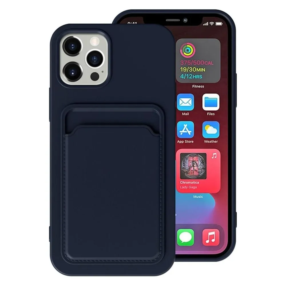 König Design Hülle Handy Schutz für Apple iPhone 14 Serie Case Cover Bumper Kartenfach Etuis (Apple iPhone 14 Pro Max)