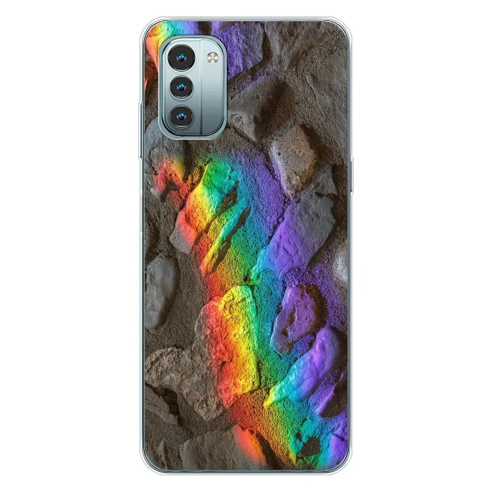 König Design Hülle Handy Schutz für Nokia G11 Case Cover Tasche Bumper Etuis Backcover TPU (Nokia G11)