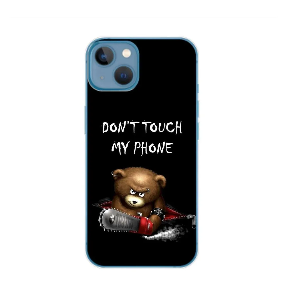 König Design Hülle Handy Schutz für Apple iPhone 14 Plus Case Cover Tasche Bumper Etuis TPU (Apple iPhone 14 Plus)