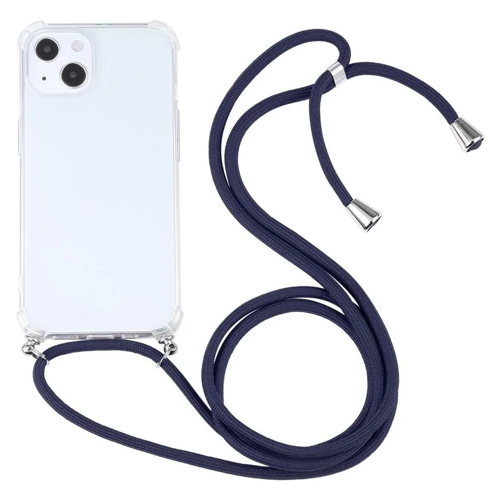 König Design Hülle Handy Schutz für Apple iPhone 13 Case Cover Tasche Etuis Bumper Blau Neu