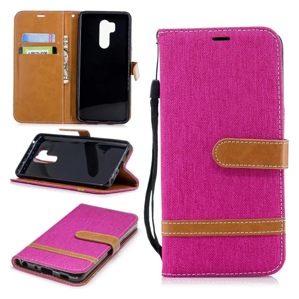 König Design Hülle Handy Schutz für LG G7 Case Cover Tasche Wallet Etui Handyhülle Bumper Neu (LG G7)