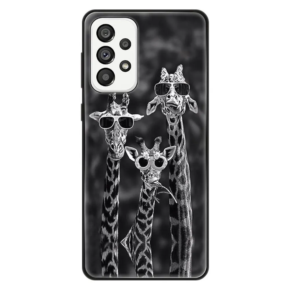 König Design Hülle Handy Schutz für Samsung Galaxy A73 5G Case Cover Tasche Bumper Etuis TPU (Samsung Galaxy A73 5G)
