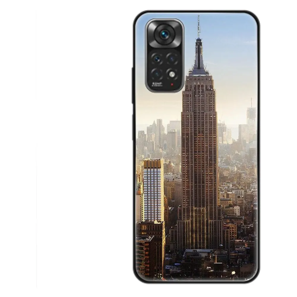 König Design Hülle Handy Schutz für Xiaomi Redmi Note 11 Case Cover Tasche Bumper Etuis TPU (Xiaomi Redmi Note 11)