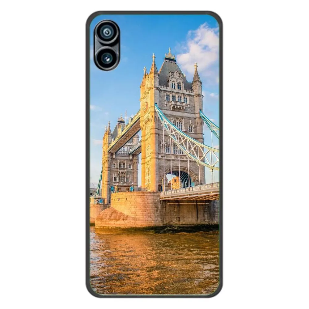 König Design Hülle Handy Schutz für Nothing Phone 1 Case Cover Tasche Bumper Etuis TPU Neu (Nothing Phone (1))