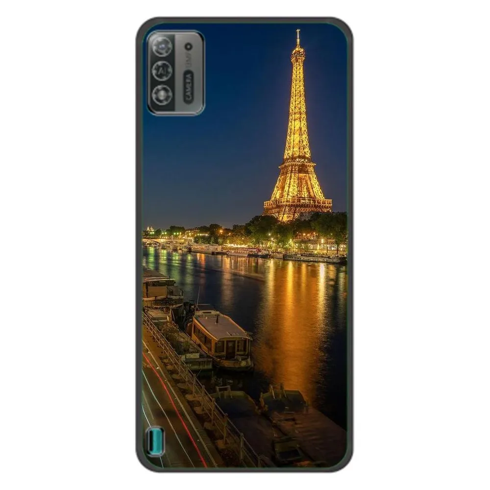 König Design Hülle Handy Schutz für ZTE Blade A52 Lite Case Cover Tasche Bumper Etuis TPU Neu (ZTE Blade A52 Lite)