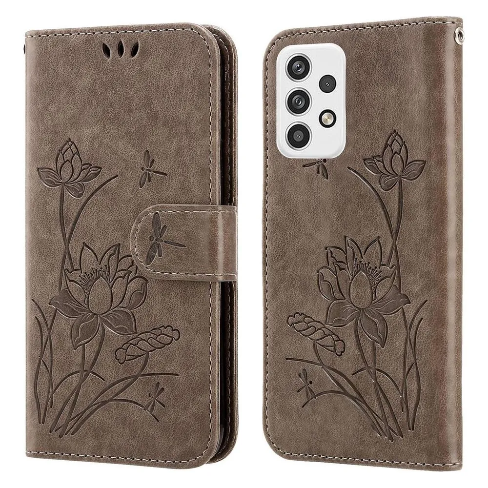 König Design Hülle Handy Schutz für Samsung Galaxy A23 Case Cover Tasche Etuis Bumper Wallet (Samsung Galaxy A23)