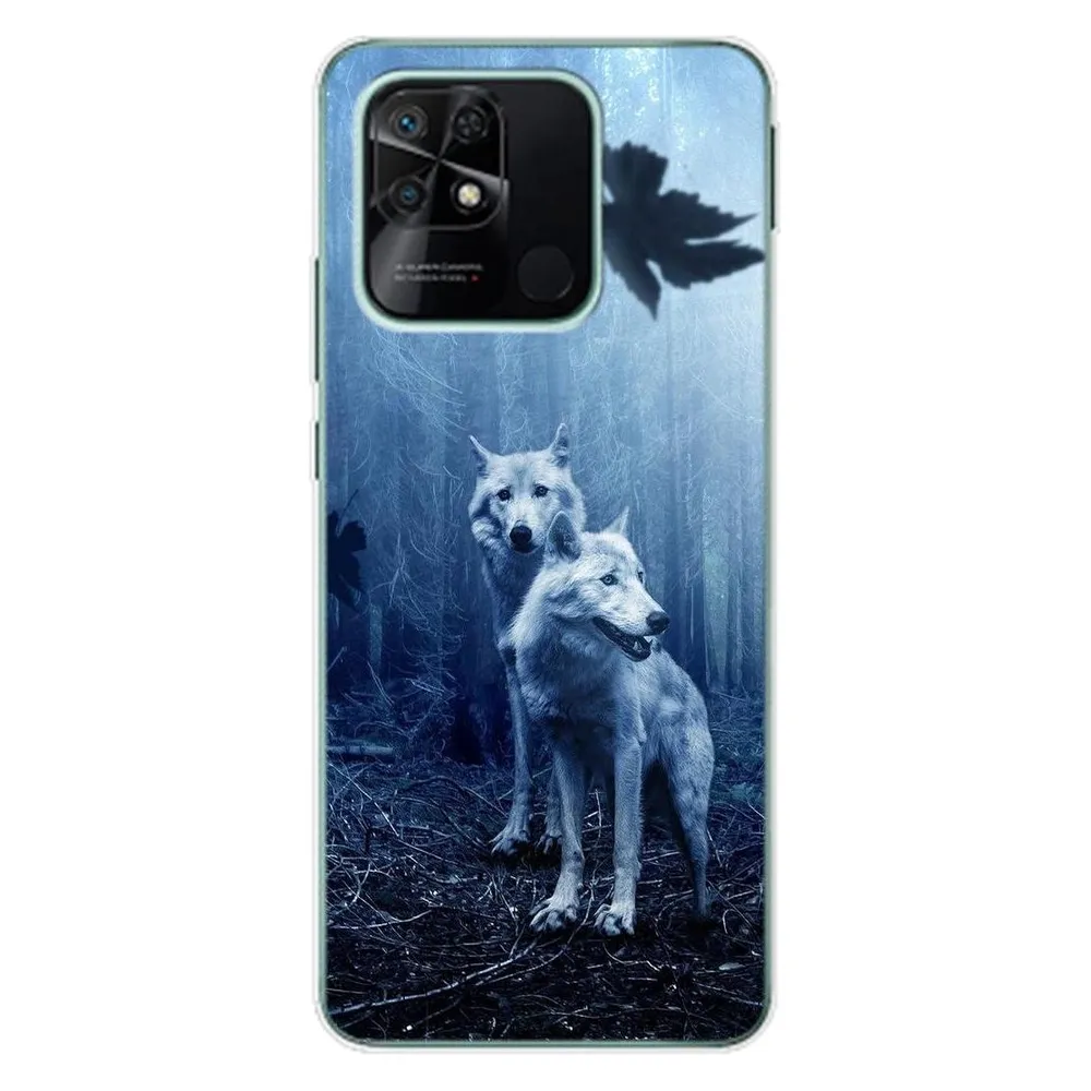 König Design Hülle Handy Schutz für Xiaomi Redmi 10C Case Cover Tasche Bumper Etuis TPU Neu (Xiaomi Redmi 10C)