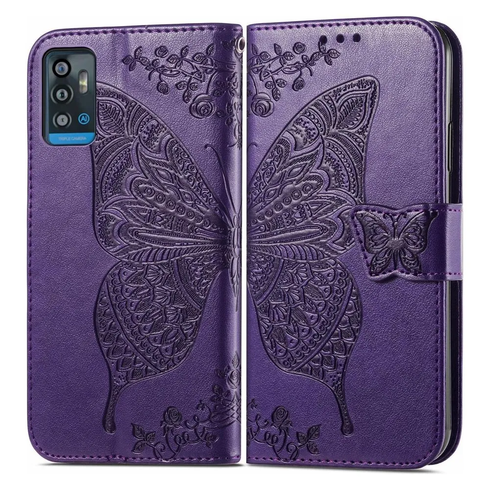 König Design Hülle Handy Schutz für ZTE Blade A71 Case Flip Cover Tasche Etuis Bumper Neu (ZTE Blade A71)