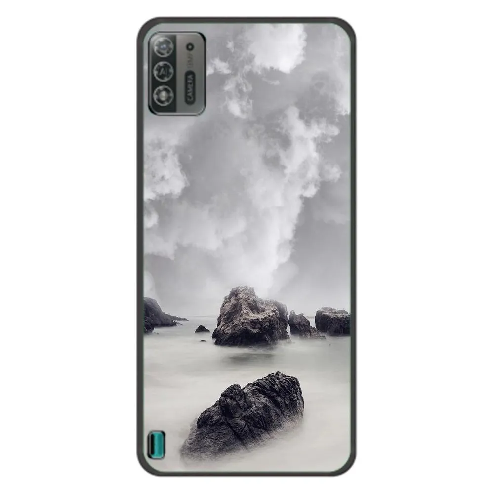 König Design Hülle Handy Schutz für ZTE Blade A52 Lite Case Cover Tasche Bumper Etuis TPU Neu (ZTE Blade A52 Lite)