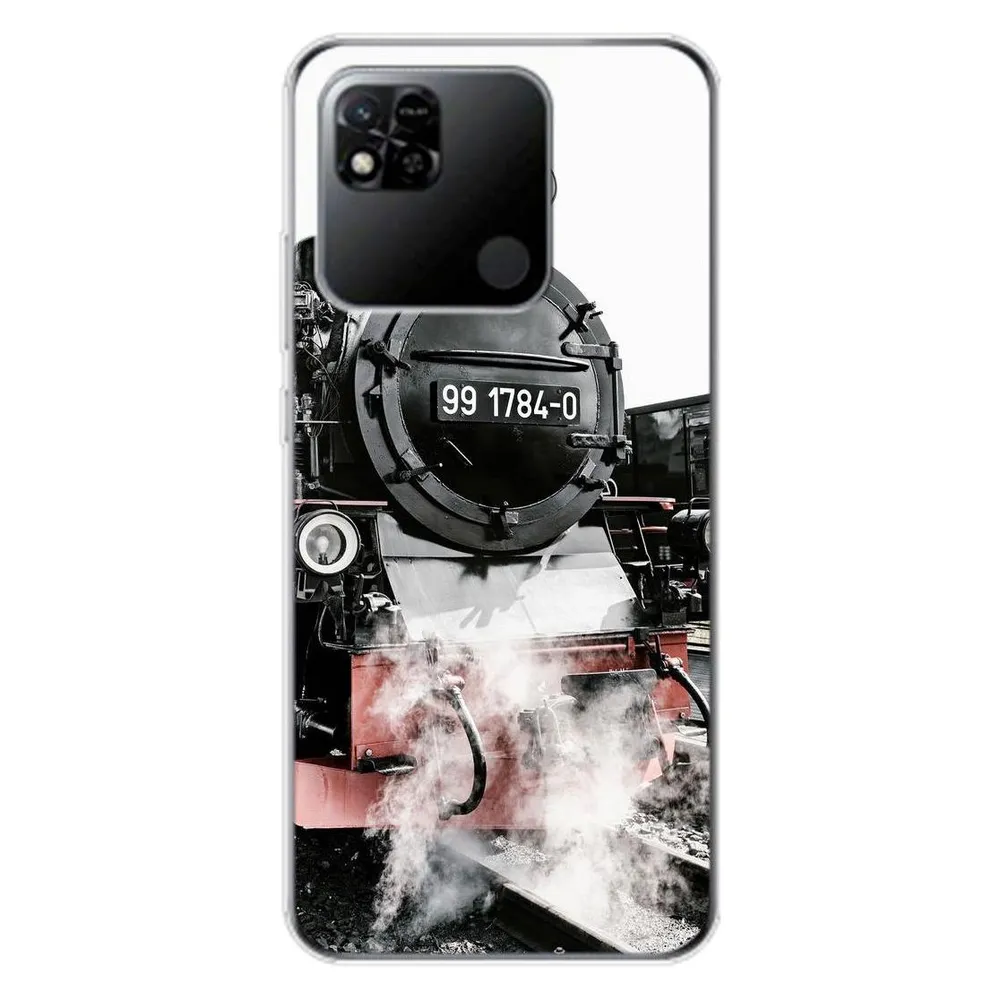 König Design Hülle Handy Schutz für Xiaomi Redmi 10A Case Cover Tasche Bumper Etuis TPU Neu (Xiaomi Redmi 10A)