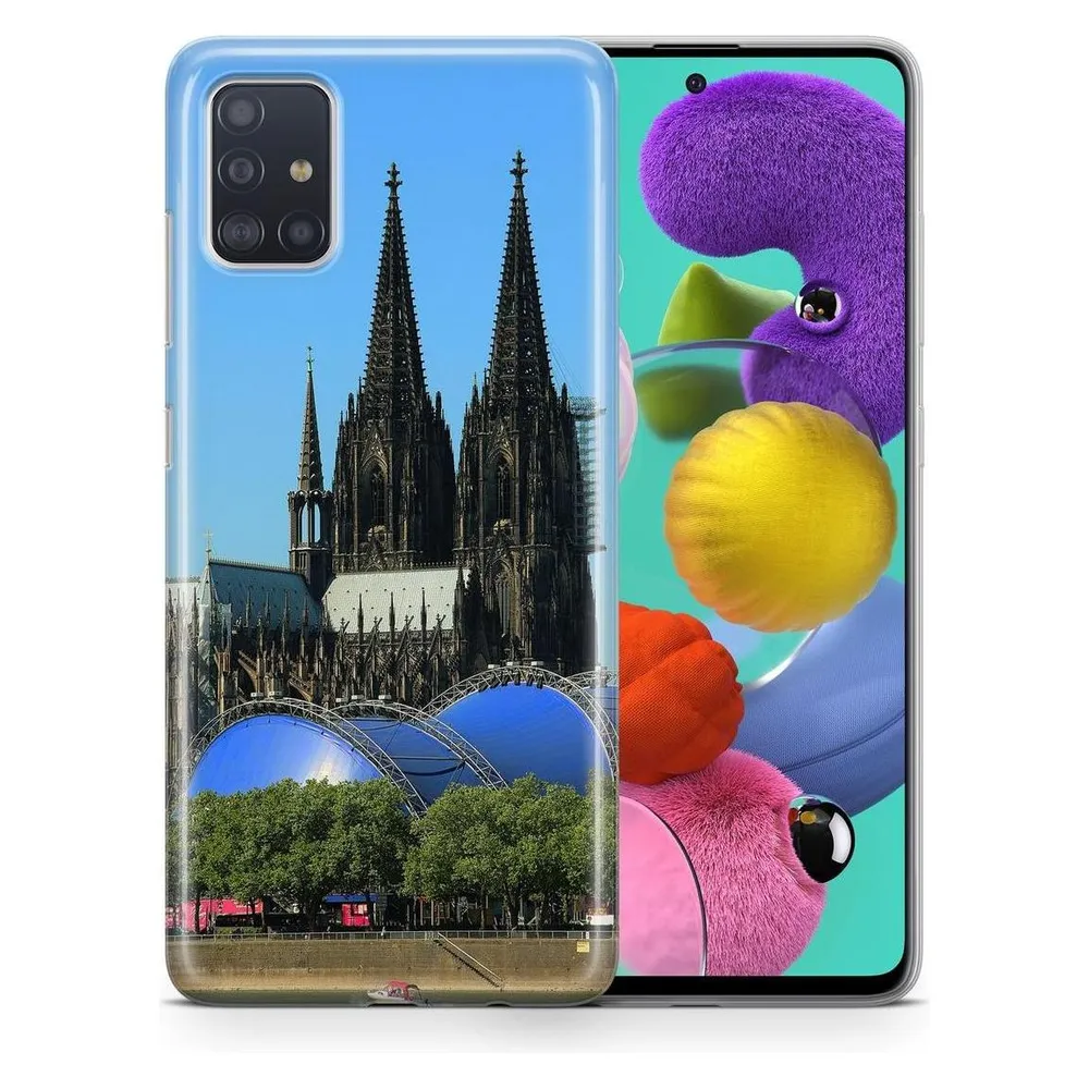 König Design Hülle Handy Schutz für Samsung Galaxy A12 Case Cover Tasche Bumper Etuis TPU Neu (Samsung Galaxy A12)