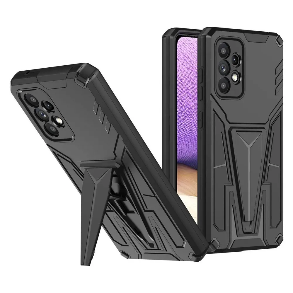 König Design Hülle Handy Schutz für Samsung Galaxy A52 4G 5G A52s Case Cover Tasche Schwarz (Samsung Galaxy A52, Samsung Galaxy A52s 5G)