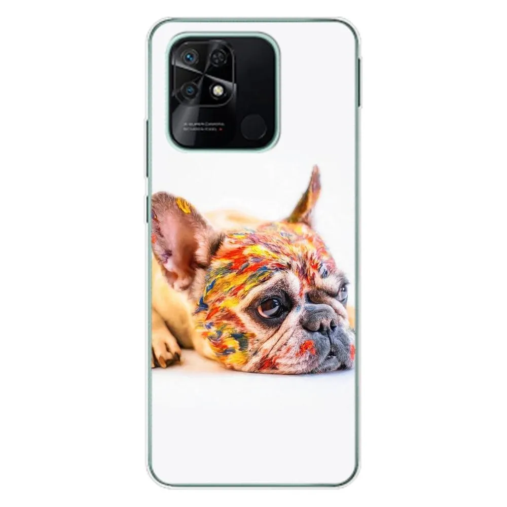 König Design Hülle Handy Schutz für Xiaomi Redmi 10C Case Cover Tasche Bumper Etuis TPU Neu (Xiaomi Redmi 10C)
