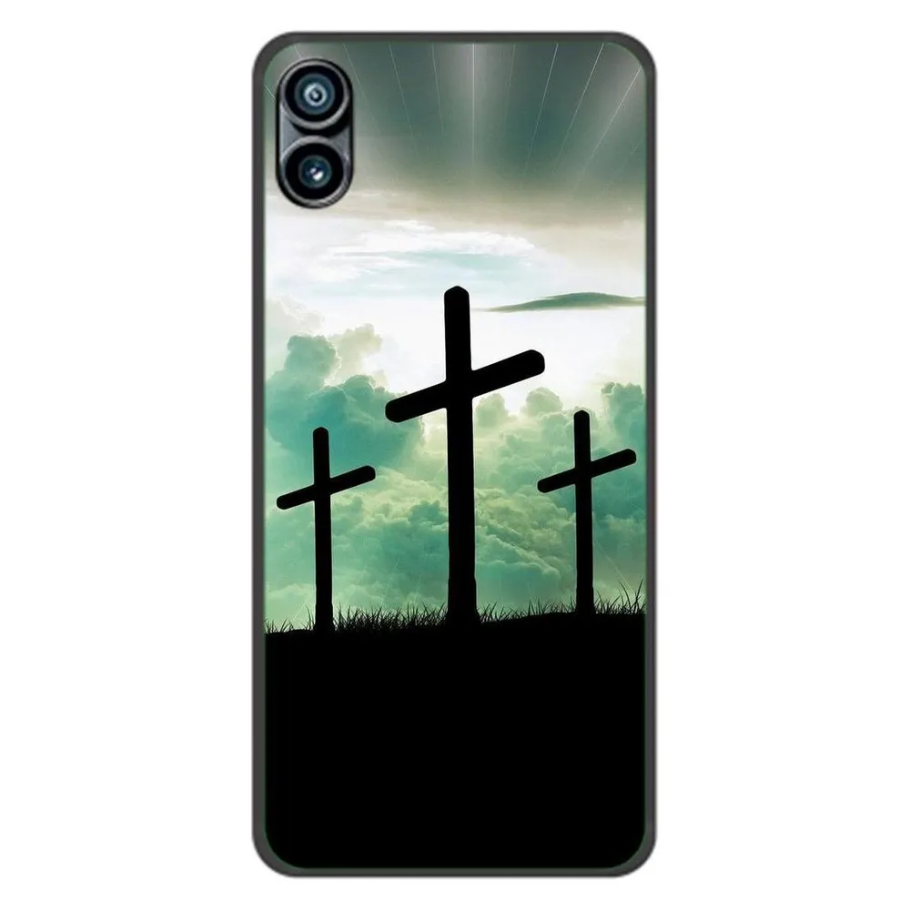 König Design Hülle Handy Schutz für Nothing Phone 1 Case Cover Tasche Bumper Etuis TPU Neu (Nothing Phone (1))