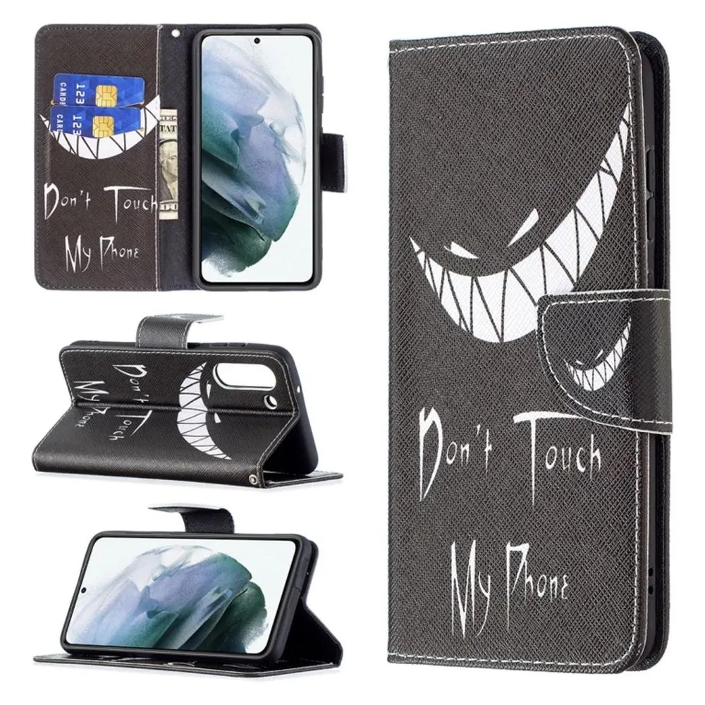König Design Hülle Handy Schutz für Samsung Galaxy S21 FE Case Flip Cover Tasche Etui Bumper (Samsung Galaxy S21 FE)