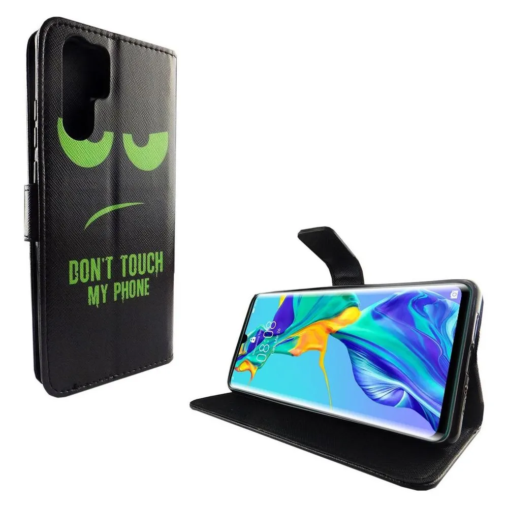 König Design Hülle Handy Schutz für Huawei P30 Pro Case Cover Tasche Wallet Etui Handyhülle (Huawei P30 Pro)