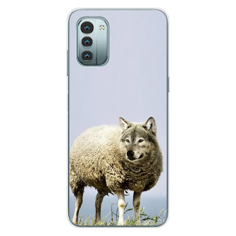 König Design Hülle Handy Schutz für Nokia G11 Case Cover Tasche Bumper Etuis Backcover TPU (Nokia G11)