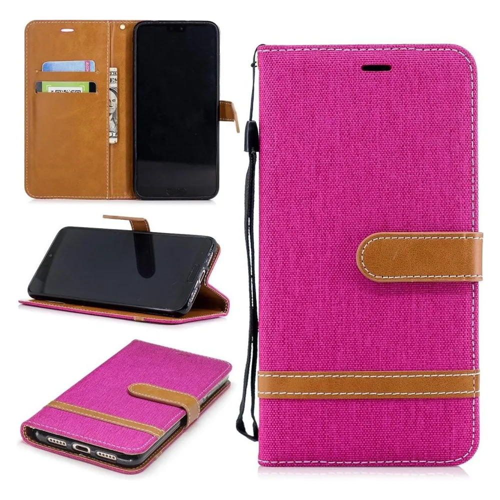 König Design Hülle Handy Schutz für Huawei P20 Pro Case Cover Tasche Wallet Etui Handyhülle (Huawei P20 Pro)