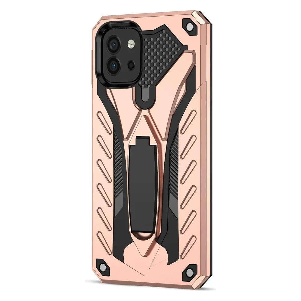 König Design Hülle Handy Schutz für Samsung Galaxy A03 Case Cover Tasche Etuis Bumper Halter (Samsung Galaxy A03)