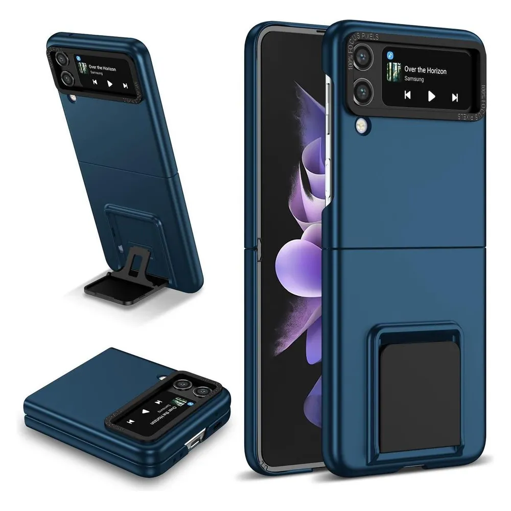 König Design Hülle Handy Schutz für Samsung Galaxy Z Flip3 5G Case Cover Tasche Flip Etui Neu (Samsung Galaxy Z Flip3 5G)