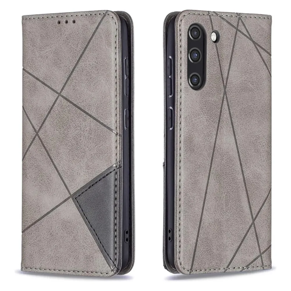 König Design Hülle Handy Schutz für Samsung Galaxy S21 FE Case Flip Cover Tasche Etui Bumper (Samsung Galaxy S21 FE)