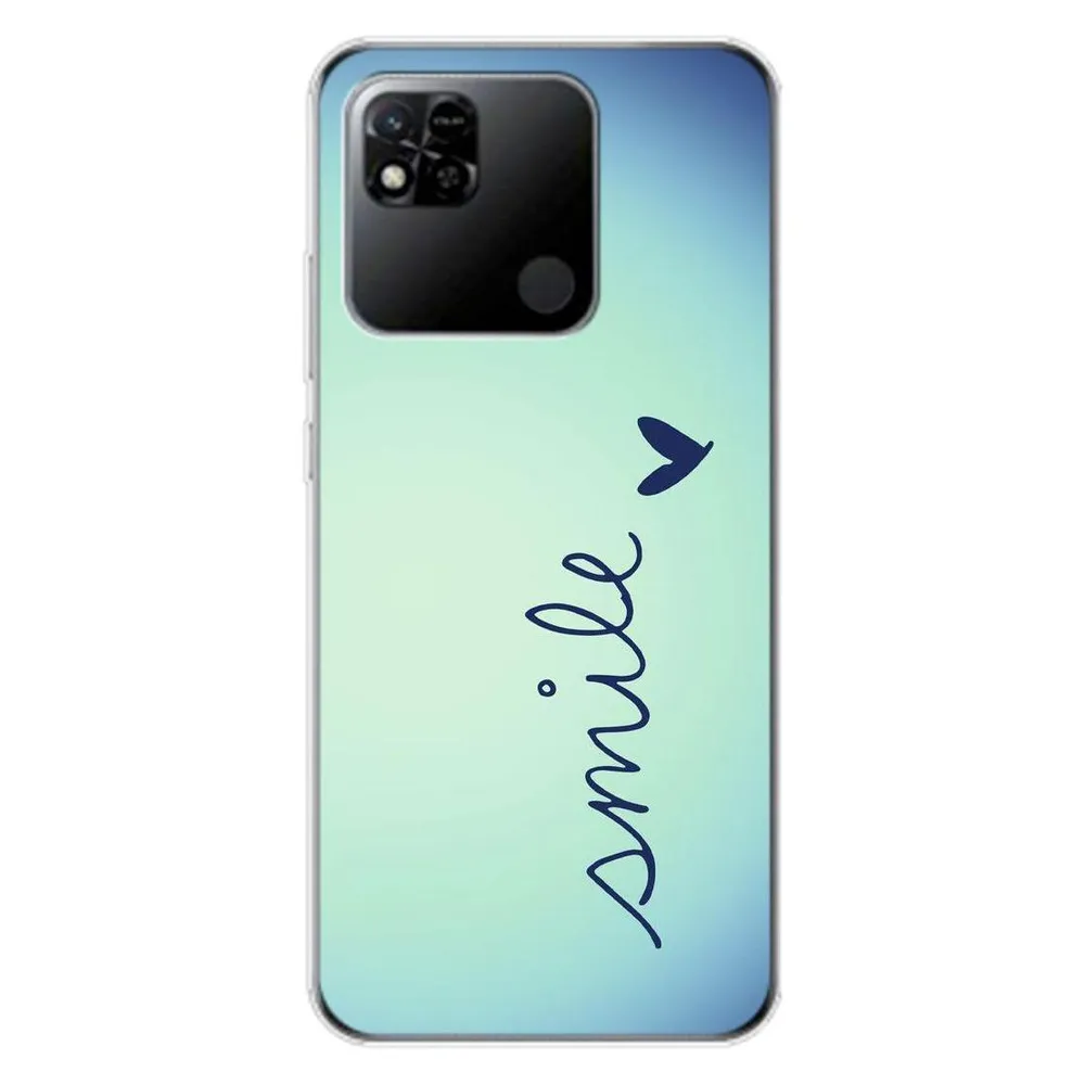 König Design Hülle Handy Schutz für Xiaomi Redmi 10A Case Cover Tasche Bumper Etuis TPU Neu (Xiaomi Redmi 10A)