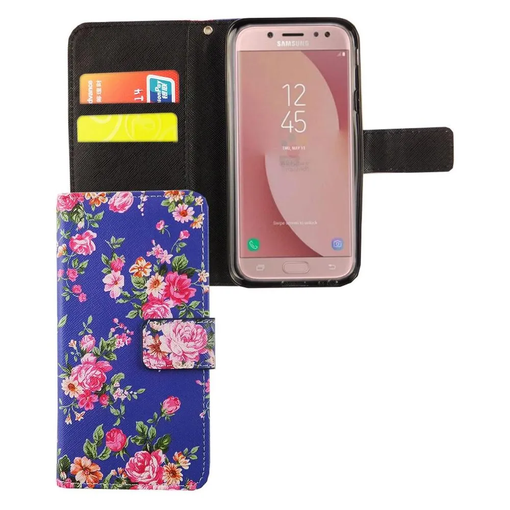 König Design Hülle Handy Schutz für Samsung Galaxy J5 (2017) Case Cover Tasche Wallet Etui (Samsung Galaxy J5 (2017))