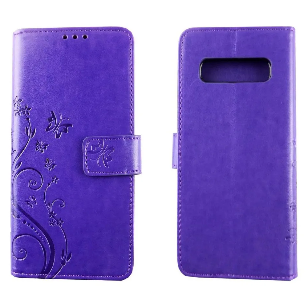 König Design Hülle Handy Schutz für Samsung Galaxy S10 Plus Case Cover Tasche Wallet Etui Neu (Samsung Galaxy S10+)