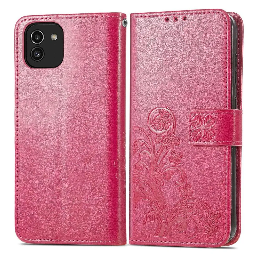 König Design Hülle Handy Schutz für Samsung Galaxy A03 Case Cover Tasche Wallet Etui 360 Grad (Samsung Galaxy A03)