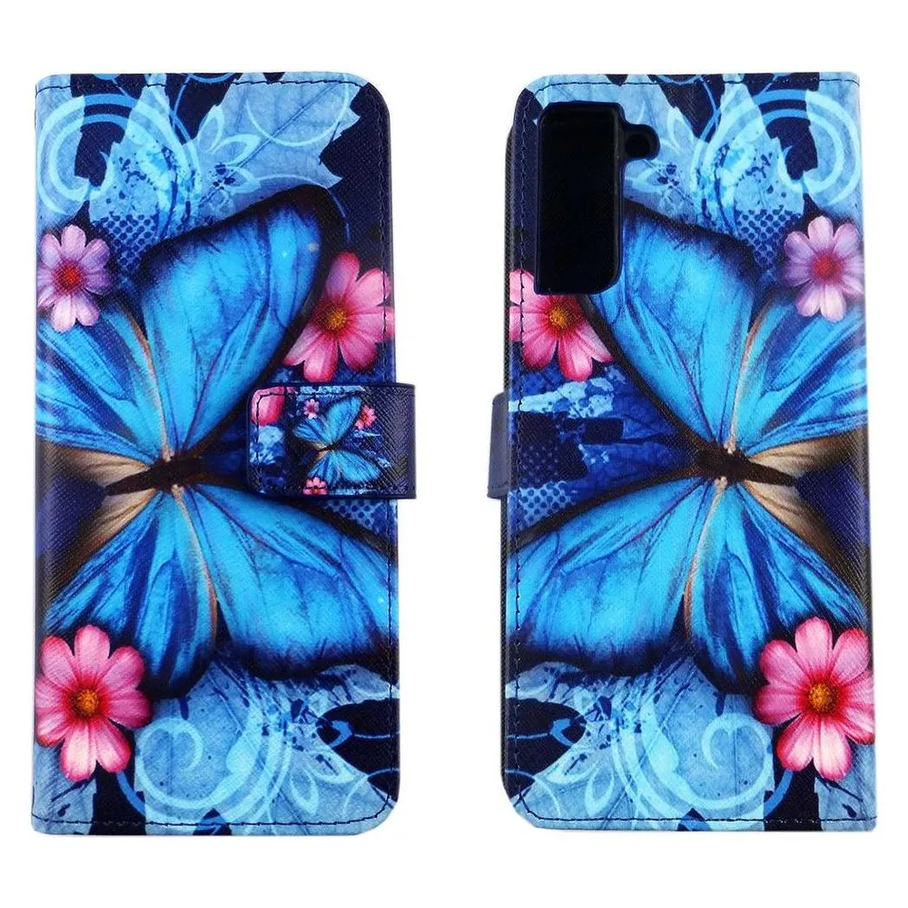 König Design Hülle Handy Schutz für Samsung Galaxy S21 Plus Case Cover Tasche Wallet Etui Neu (Samsung Galaxy S21+)